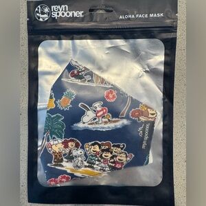 Reyn Spooner Aloha Face Mask with Peanuts